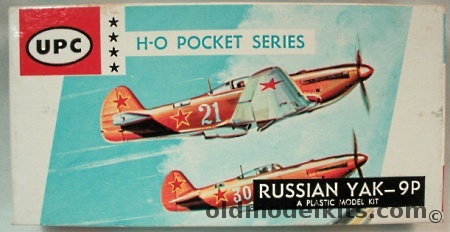 UPC 1/105 Yakovlev Yak-9P, 7053-29 plastic model kit